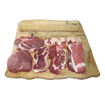 EKO junetina paket miješanog mesa s kostima - isporuka 27.5.